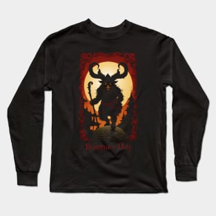 Krampus on Duty Long Sleeve T-Shirt